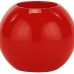 red ball planter